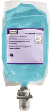 HAND SOAP, FOAM LOTION, RUBBERMAID, REFILLS, FLORAL SCENT, 37.2 OZ, 4/CS MAIN